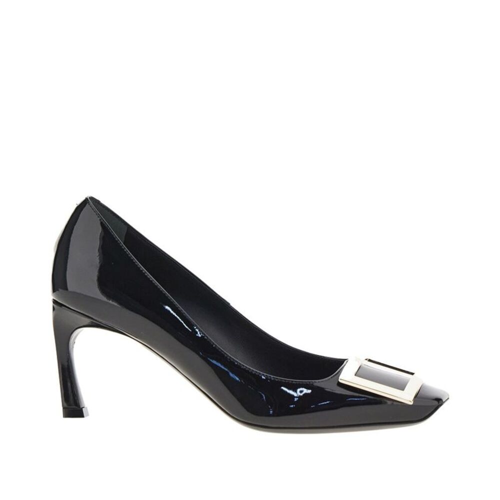 Roger Vivier Women Patent Leather Belle Vivier Trompette Pumps
